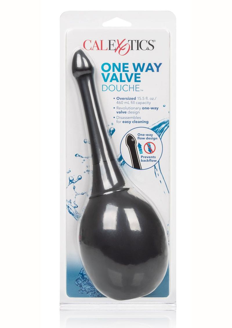 One Way Valve Douche - Black