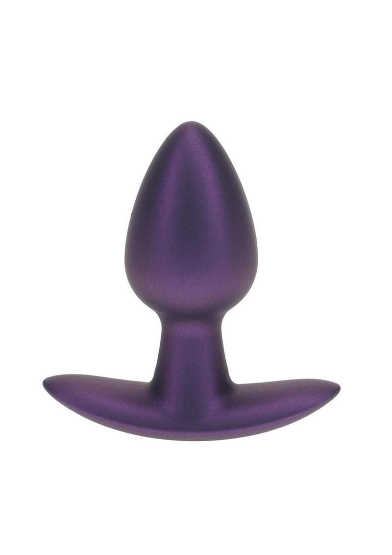 Ouch! Anal Plug Silicone - Small - Metallic - Purple - Small