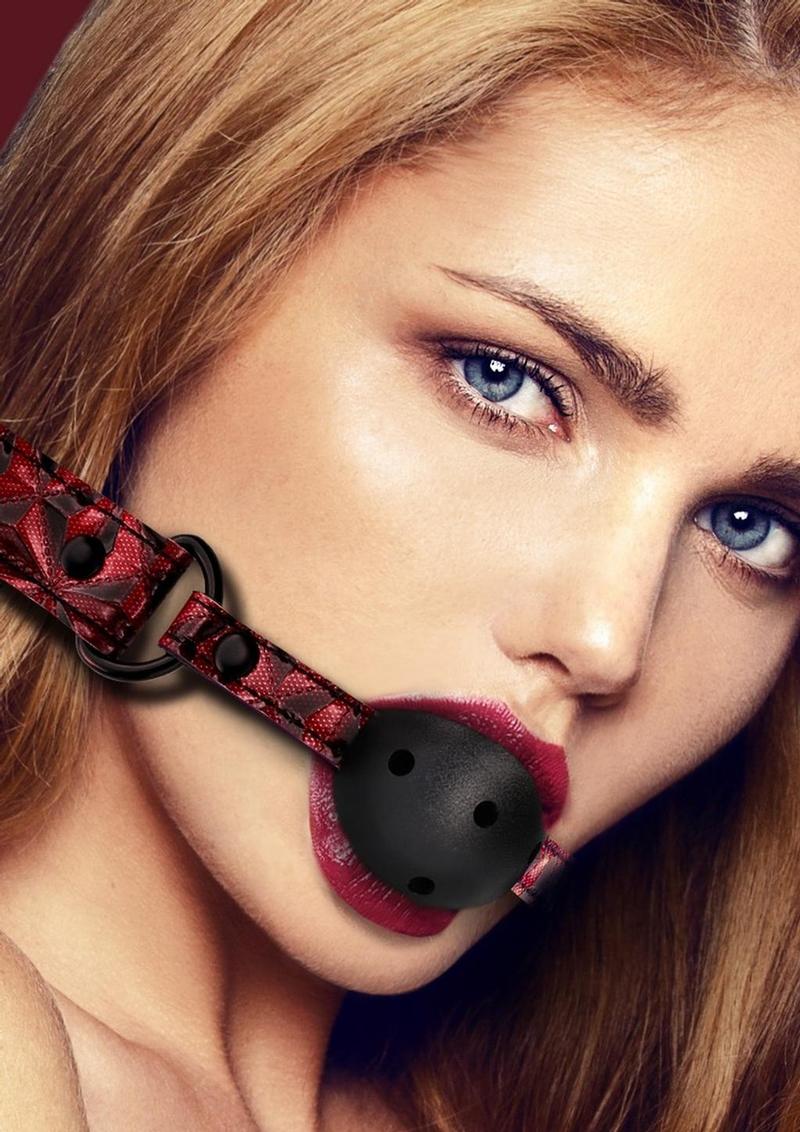 Ouch! Luxury Breathable Luxury Ball Gag