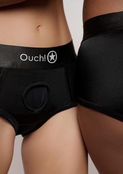 Ouch! Vibrating Strap-On Brief Rechargeable