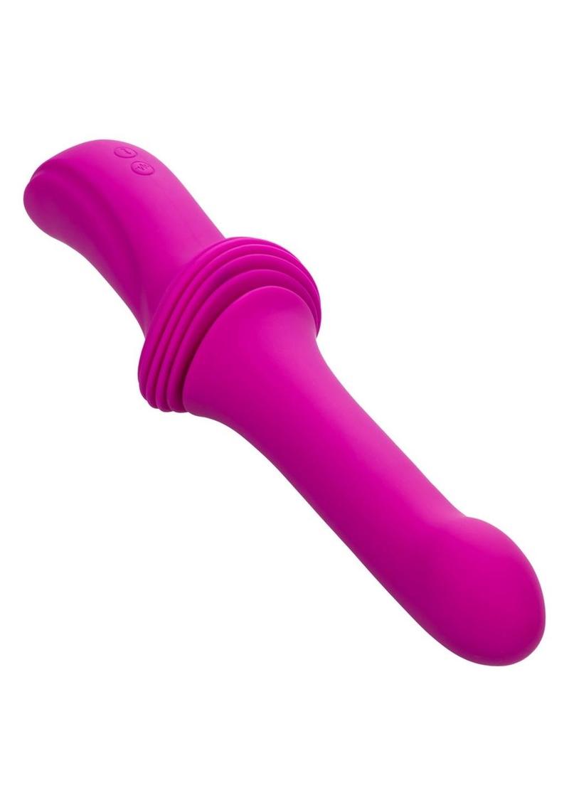 Overdrive Remote Control Rechargeable Silicone Sex Machine Smooth Thruster