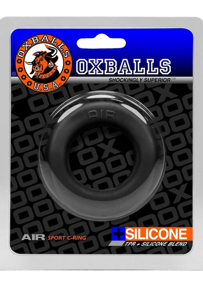 Oxballs Air Silicone Sport Cock Ring - Black