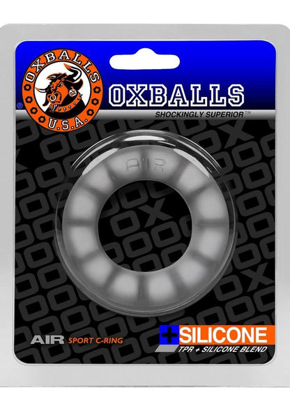 Oxballs Air Silicone Sport Cock Ring - Clear