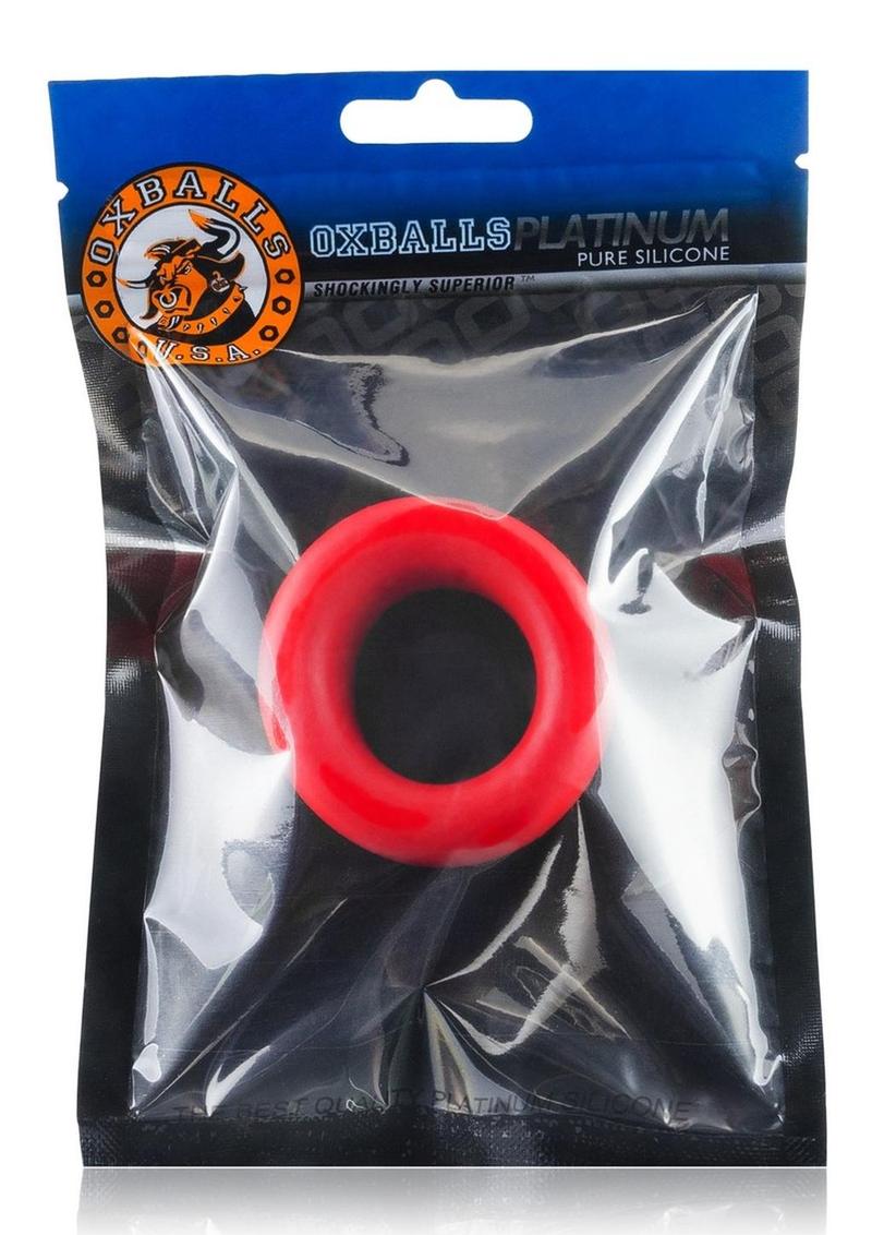 Oxballs Atomic Jock Balls-T Silicone Ball Stretcher - Red