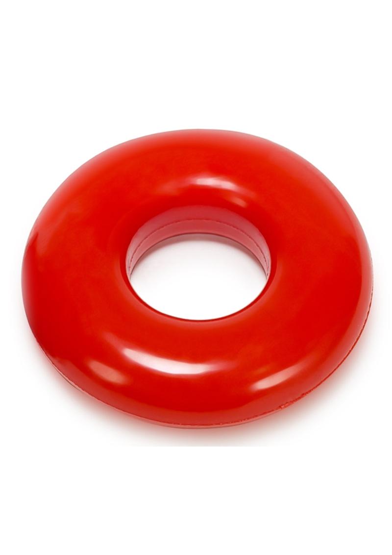 Oxballs Atomic Jock Do-Nut-2 Fatty Cock Ring - Red - Large