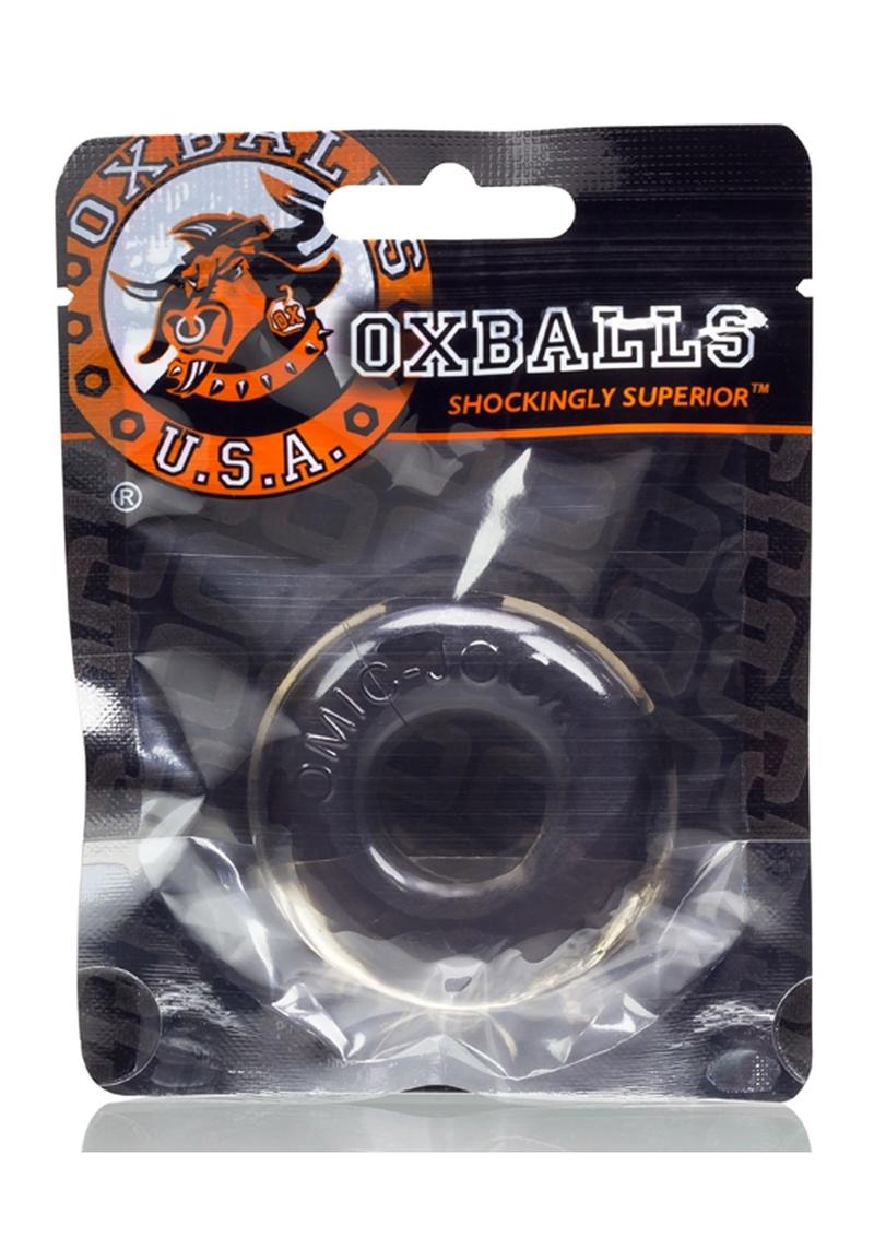 Oxballs Atomic Jock Do-Nut-2 Fatty Cock Ring - Smoke - Large