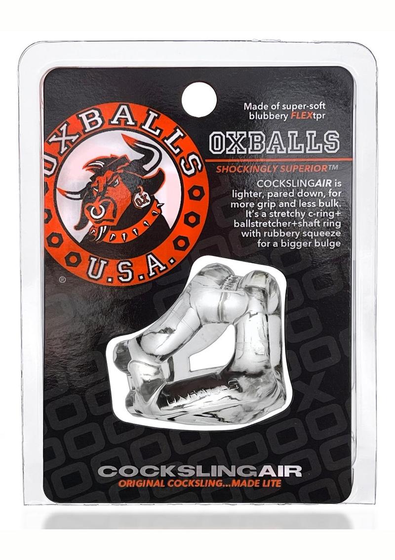 Oxballs Cocksling Air Cock and Ball Sling - Clear