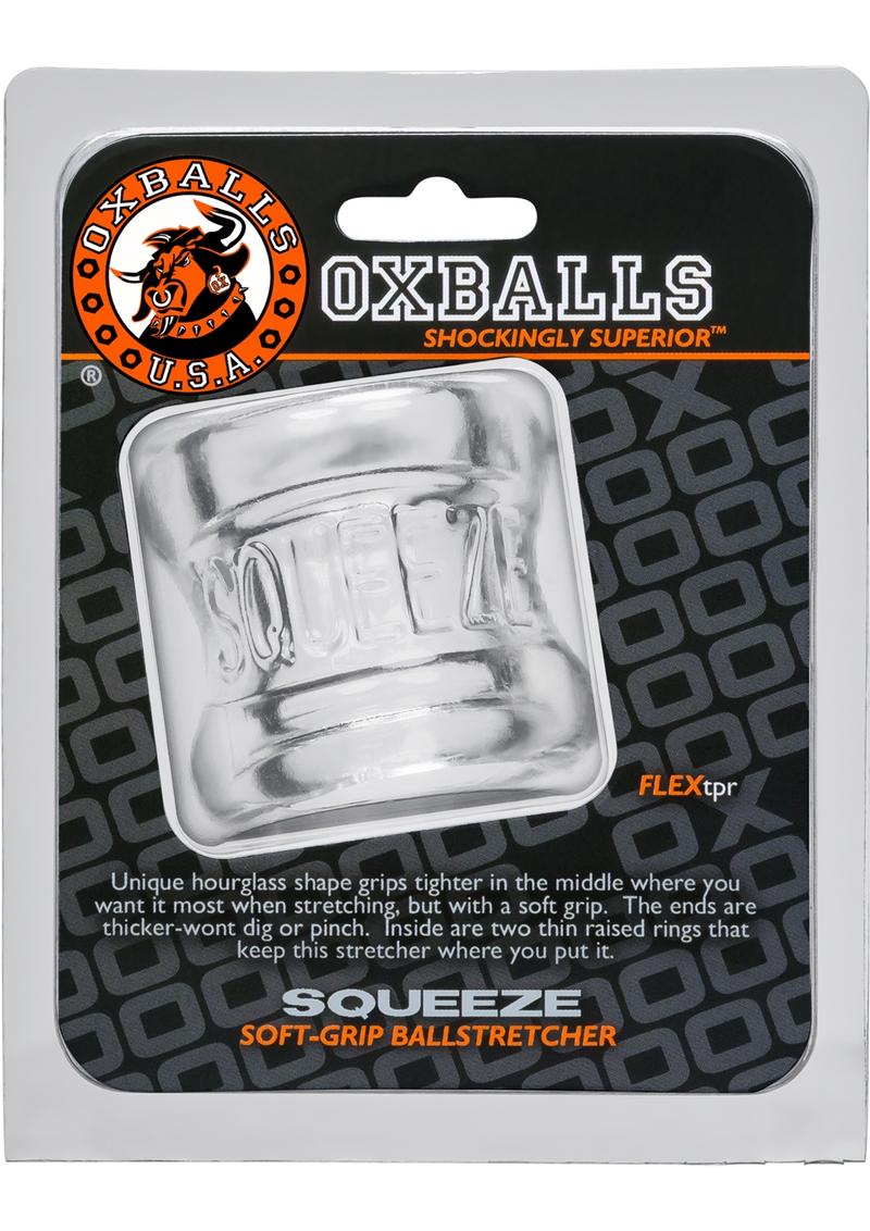 Oxballs Squeeze Soft Grip Ball Stretcher - Clear