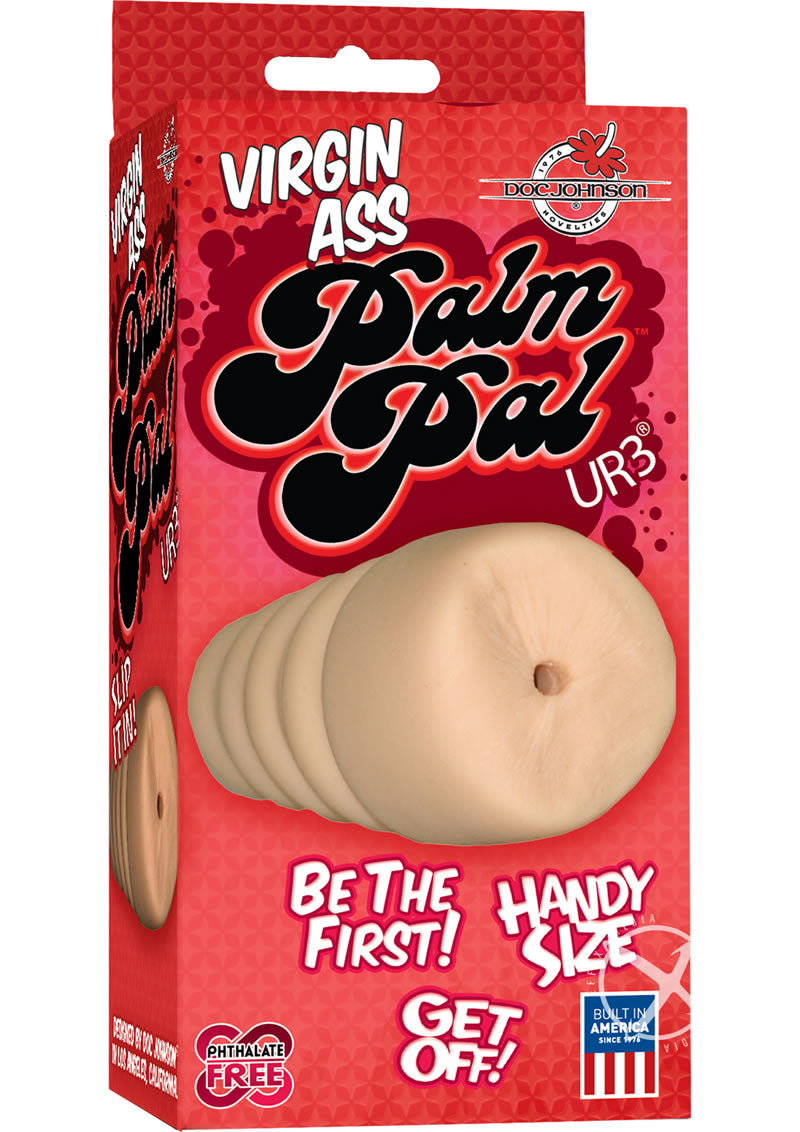 Palm Pal Virgin Ass Ultraskyn Masturbator - Butt - Vanilla