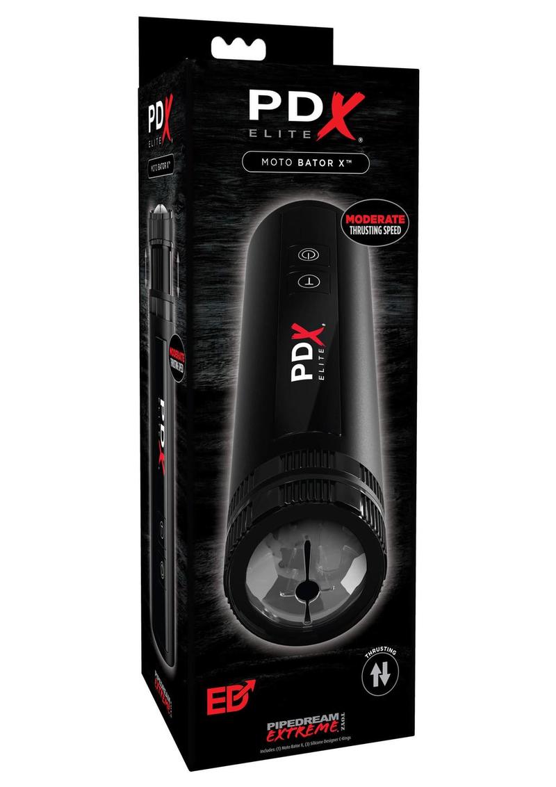 Pipedream Extreme Elite Moto Bator X Rechargeable Masturbator - Black