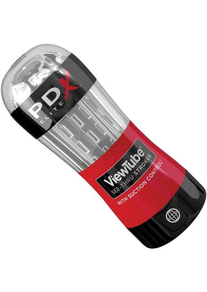 Pdx Elite Viewtube Stroker - Clear