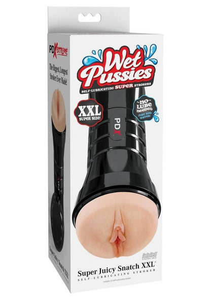 Pdx Extreme Wet Pussies Super Juicy Snatch XXL Self Lubricating Stroker