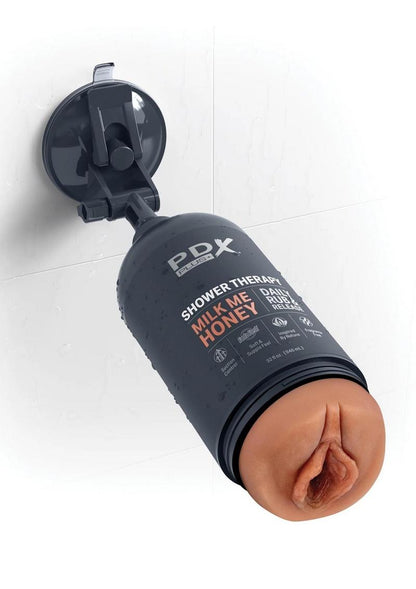 Pdx Plus Shower Therapy Milk Mehoney Discreet Stroker