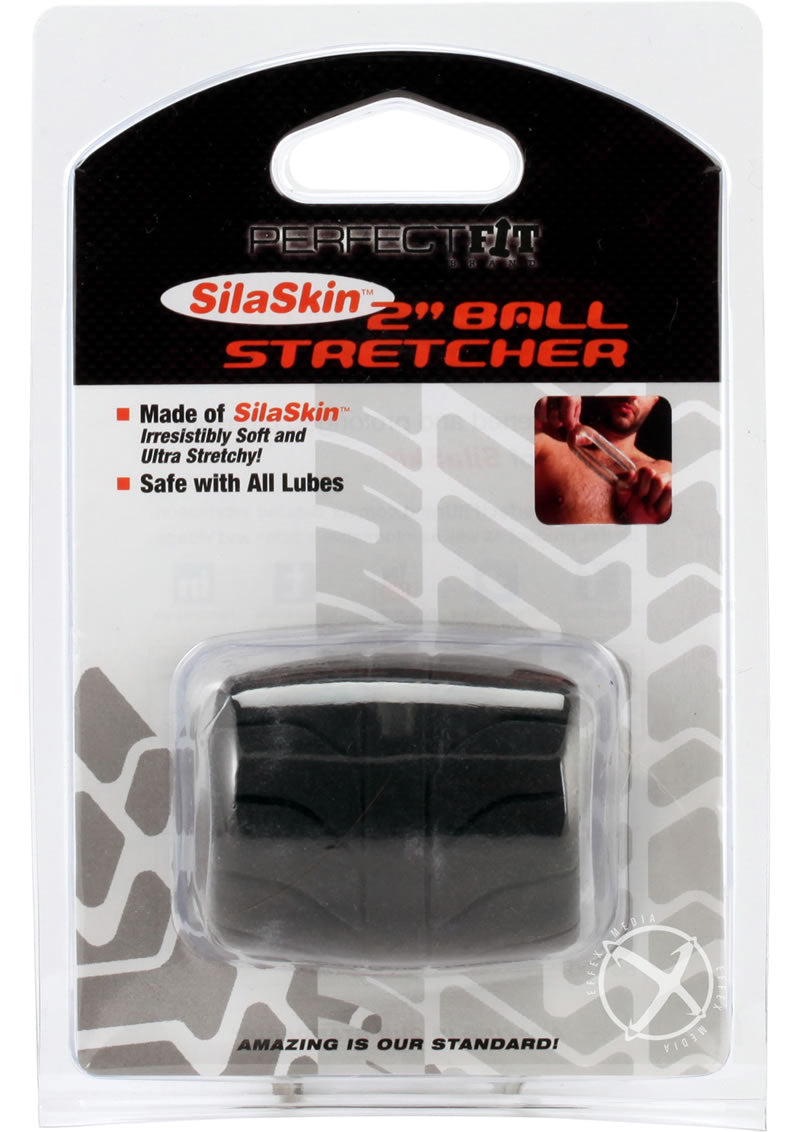 Perfect Fit Ball Stretcher Silaskin - Black - 2in