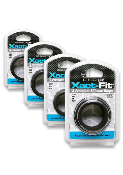 Perfect Fit Xact-Fit Silicone Ring Kit Assorted Size