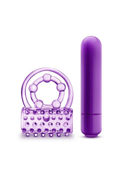 Play with Me The Player Vibrating Double Strap Cock Ring