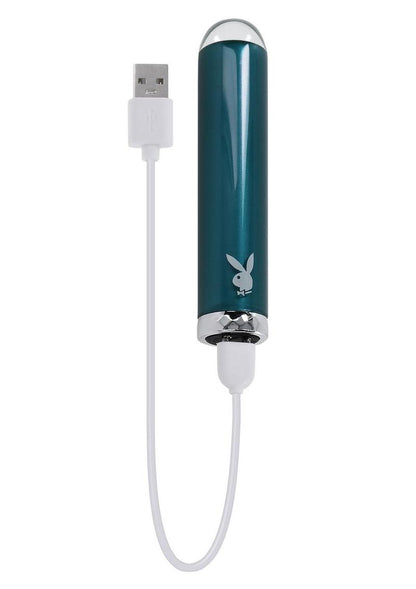 Playboy Emerald Rechargeable Silicone Vibrator