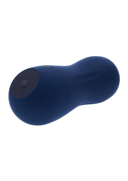 Playboy Gusto Rechargeable Silicone Masturbator - Blue