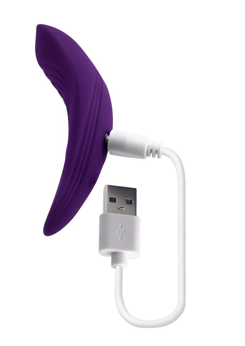 Playboy Our Little Secret Rechargeable Silicone Panty Vibe with Remote Control