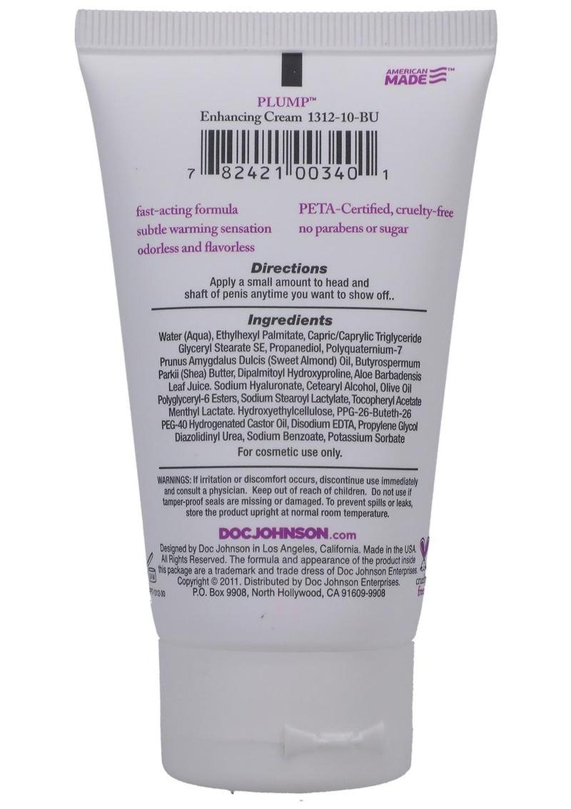 Plump Enhancement Cream For Men - 2oz - Bulk