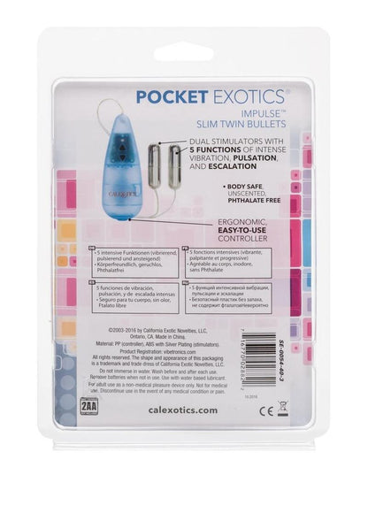 Pocket Exotics Impulse Slim Twin Bullets