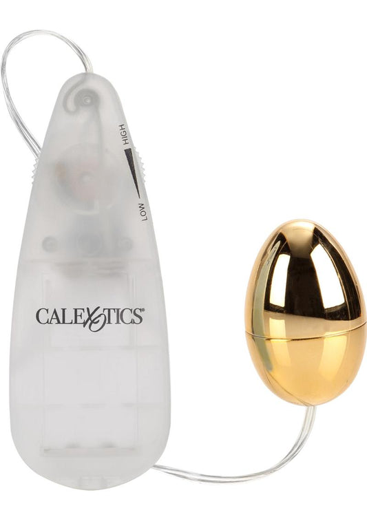 Pocket Exotics Vibrating Gold Egg - Gold