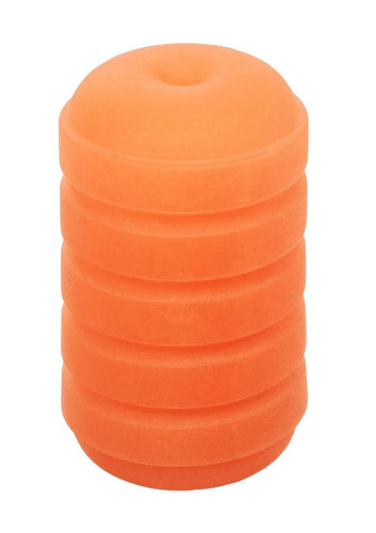 Pop Sock Ribbed Stroker - Orange