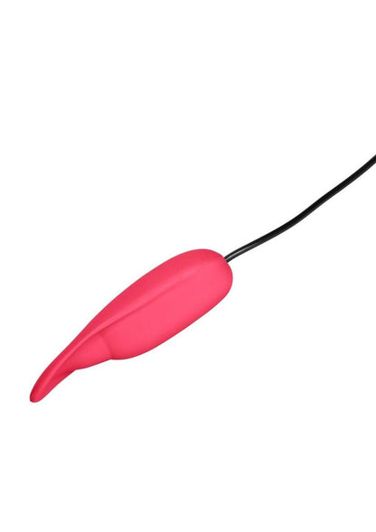 Power Play Flickering Tongue Silicone Massager Bullet