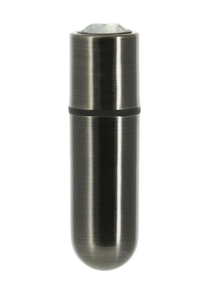 Powerbullet First Class Rechargeable Mini Bullet - Crystal/Gun Metal/Metal