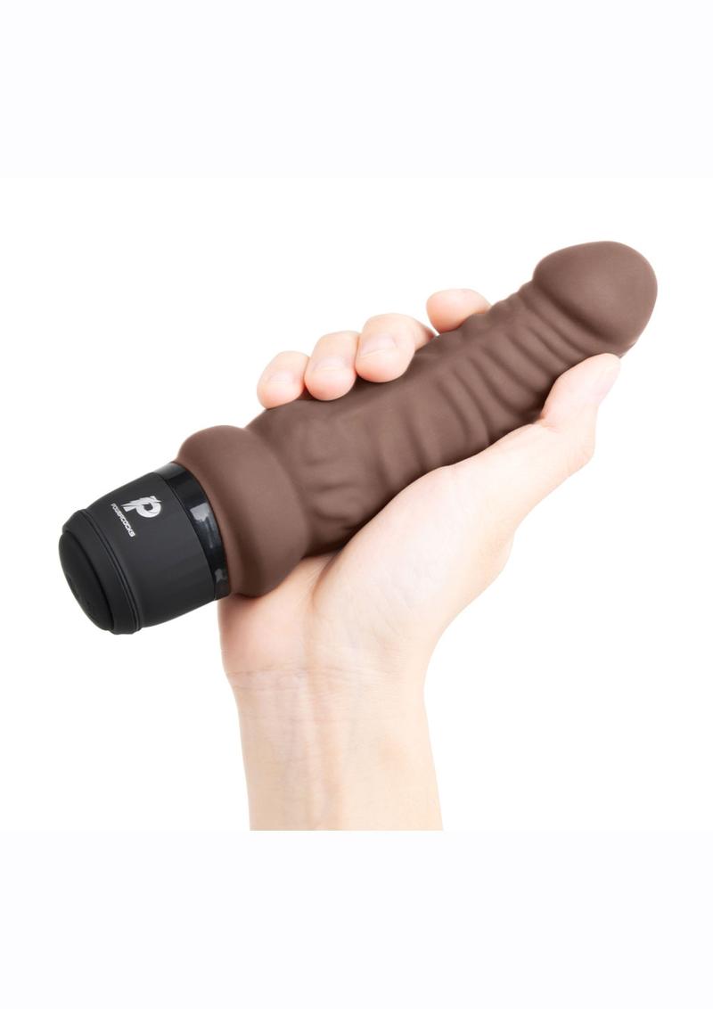 Powercocks Silicone Rechargeable Realistic Vibrator