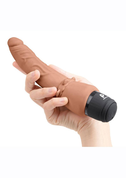 Powercocks Silicone Rechargeable Slim Anal Realistic Vibrator