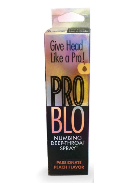 Problo Numbing Deep-Throat Spray 1oz - Peach