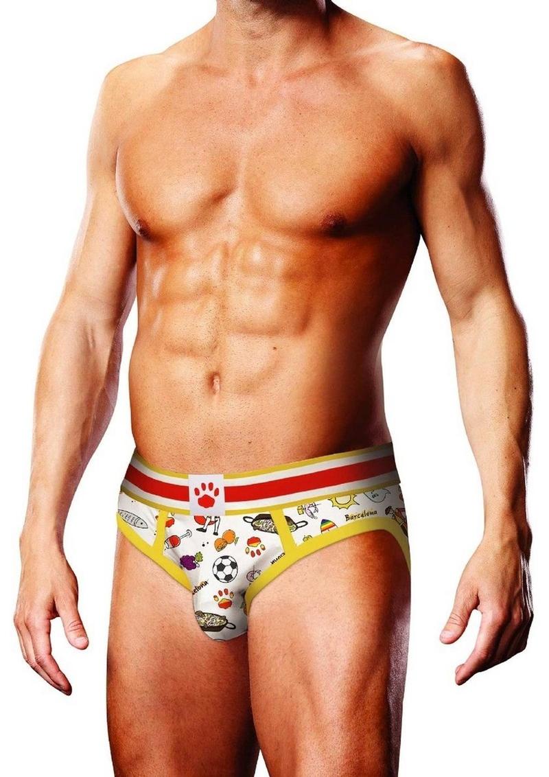 Prowler Barcelona Brief - Multicolor/White - Medium