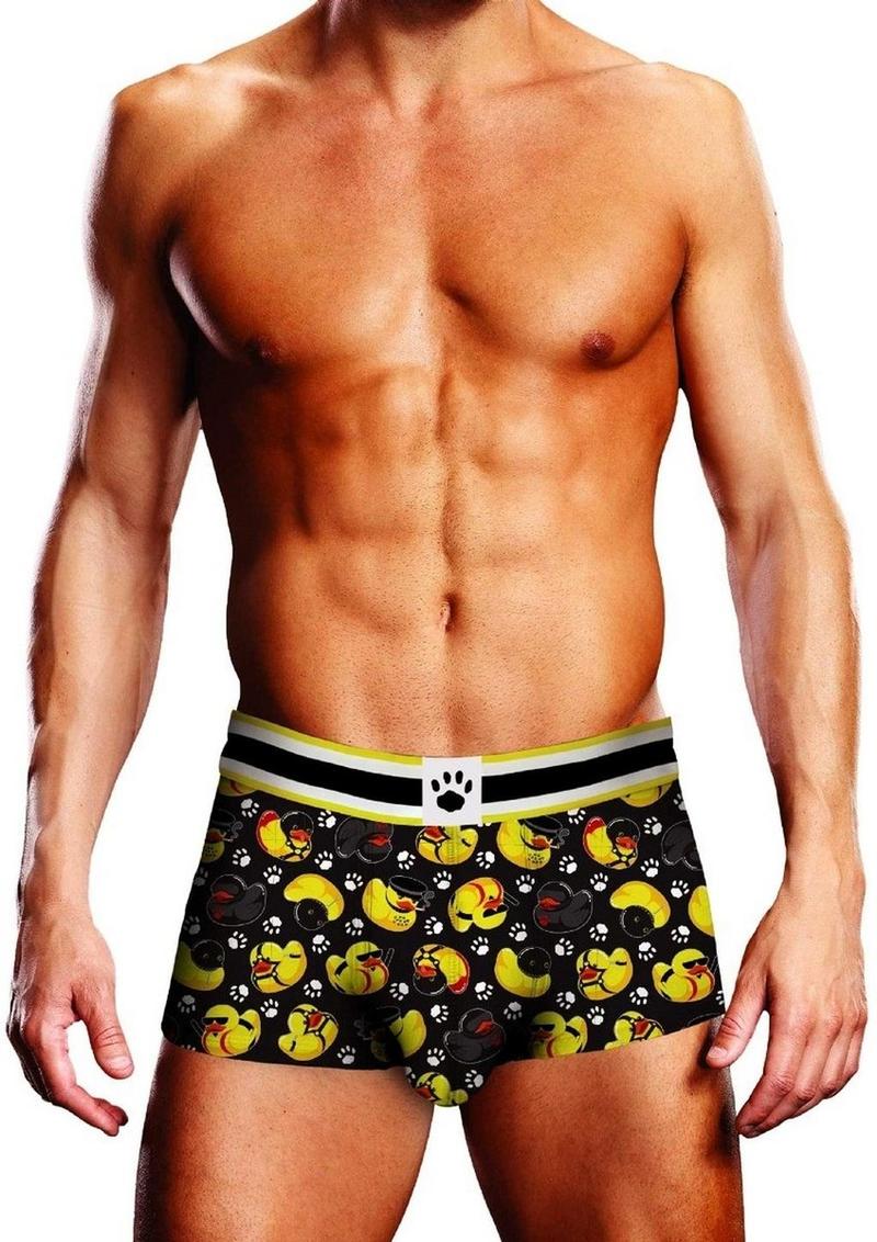 Prowler BDSM Rubber Ducks Trunk - Black/Yellow - Medium