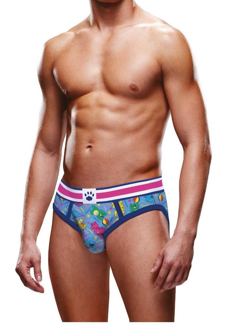 Prowler Beach Bears Brief - Blue - Large