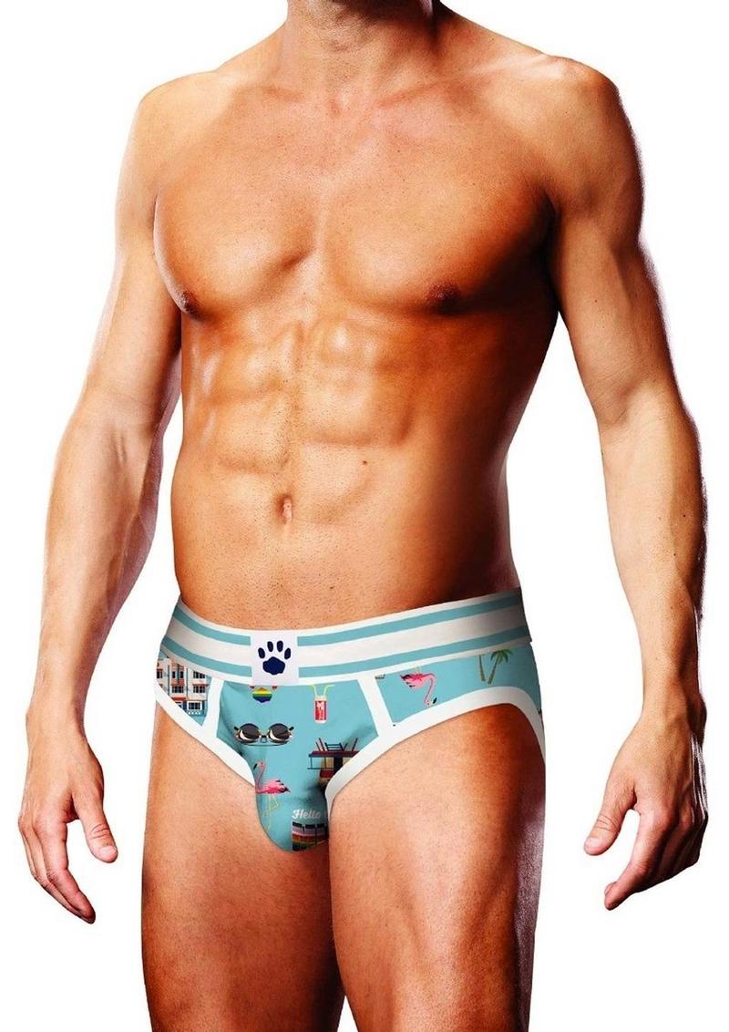 Prowler Miami Brief - Blue/Multicolor - Large