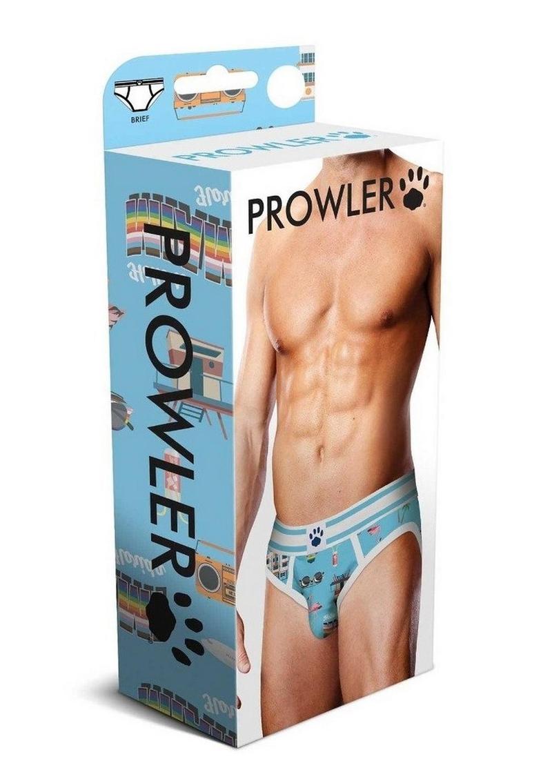 Prowler Miami Brief - Blue/Multicolor - Small