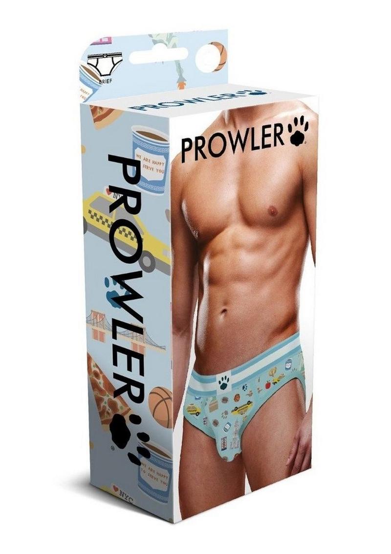 Prowler NYC Brief - Blue/White - XSmall