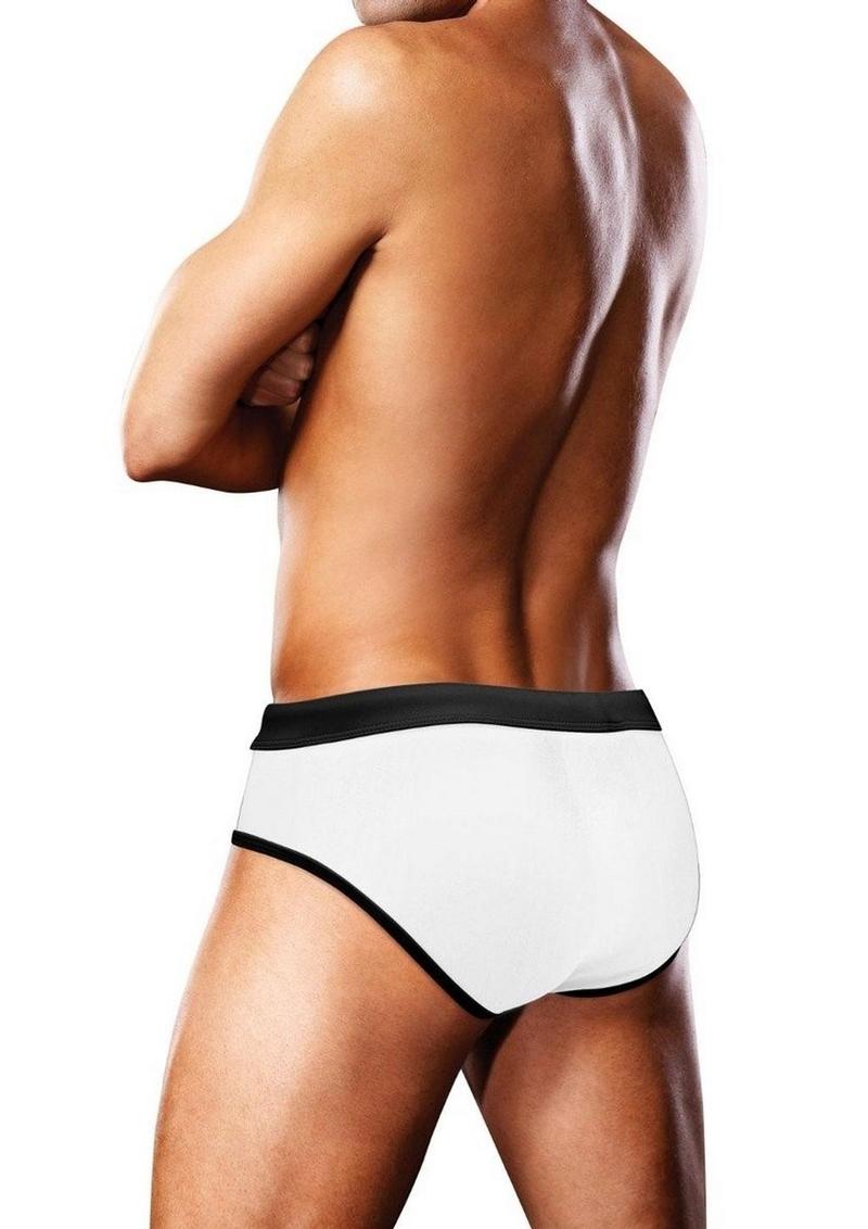 Prowler Oversized Paw Swimming Brief - Multicolor/Rainbow/White - Medium