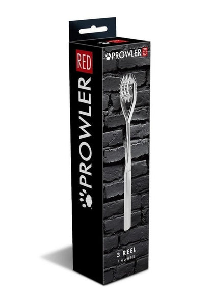 Prowler Red 3 Reel Pinwheel - Silver