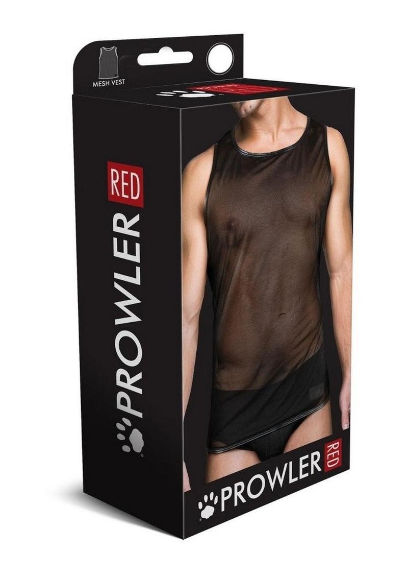 Prowler Red Mesh Vest - Black - Medium