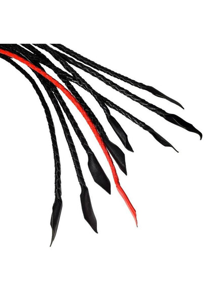 Prowler Red Short Handle Flogger