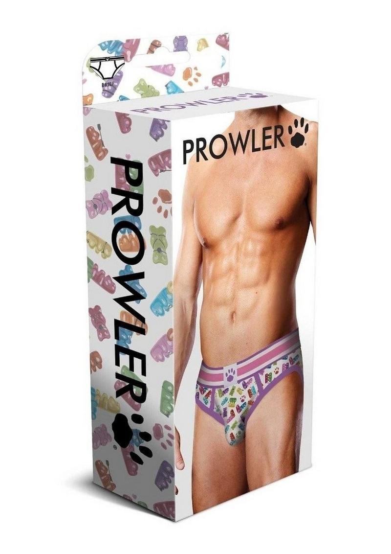 Prowler Gummy Bears Brief - Multicolor/White - XSmall