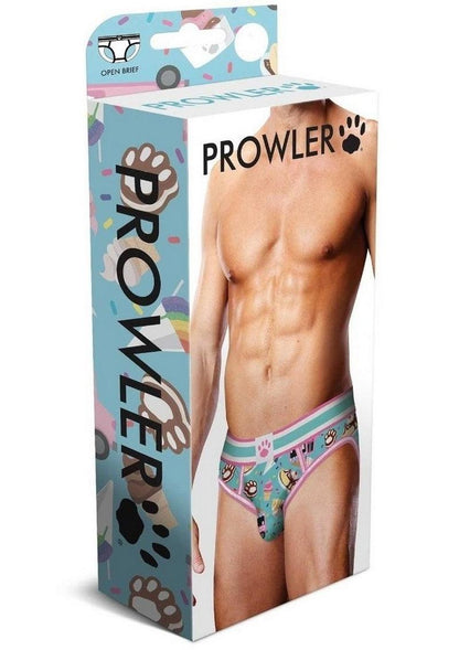 Prowler Sundae Open Brief - Blue/Pink - XSmall