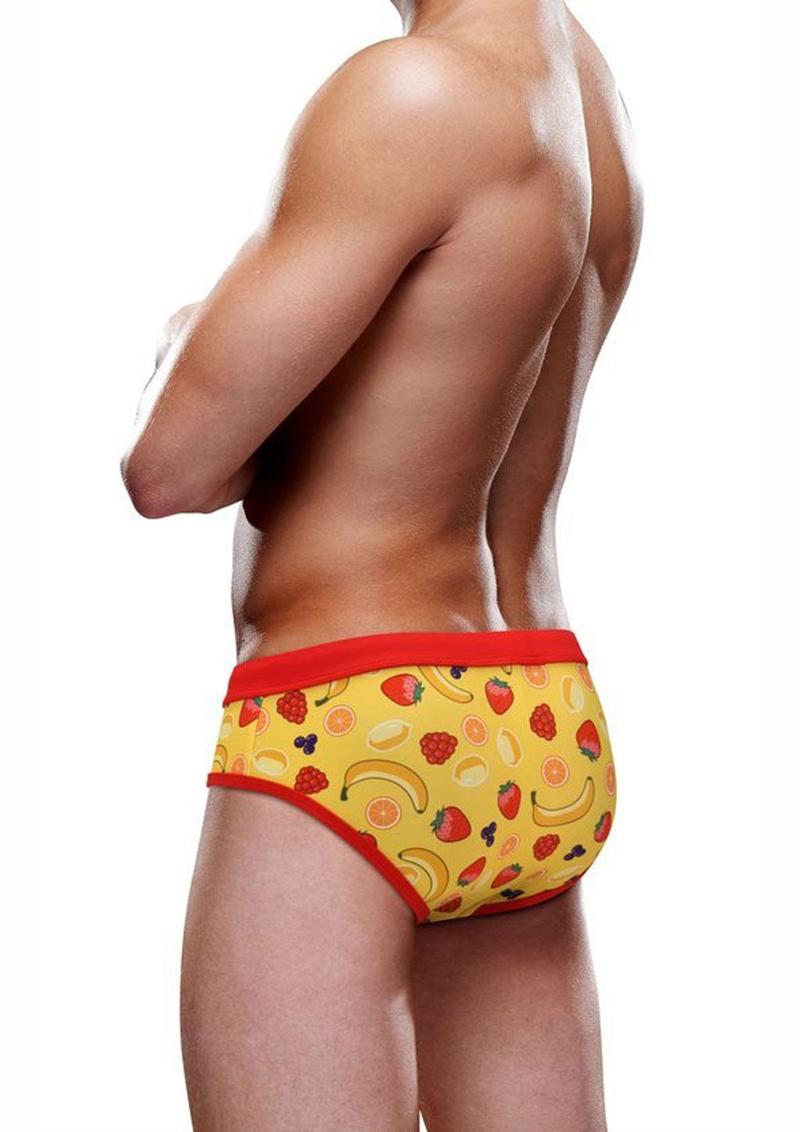 Prowler Swim Brief Fruit - Yellow - Large