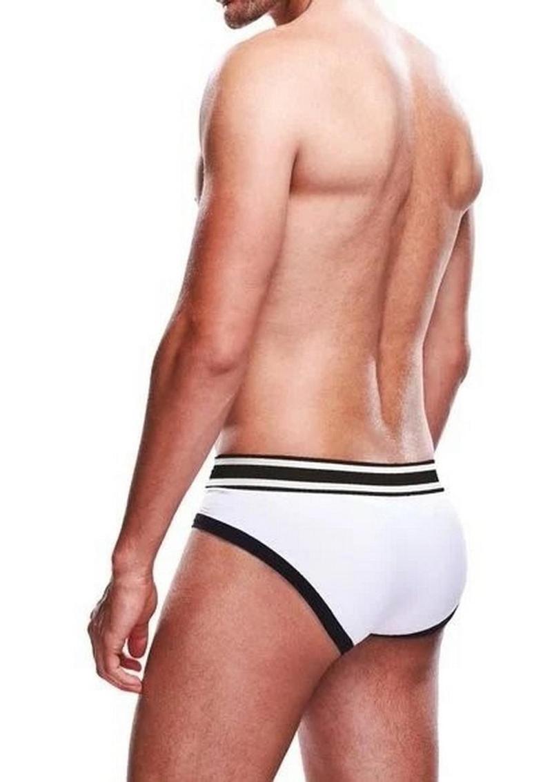 Prowler White/Black Brief