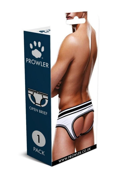 Prowler White/Black Open Brief