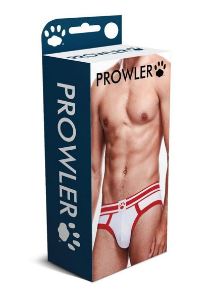 Prowler White/Red Brief - Red/White - Small