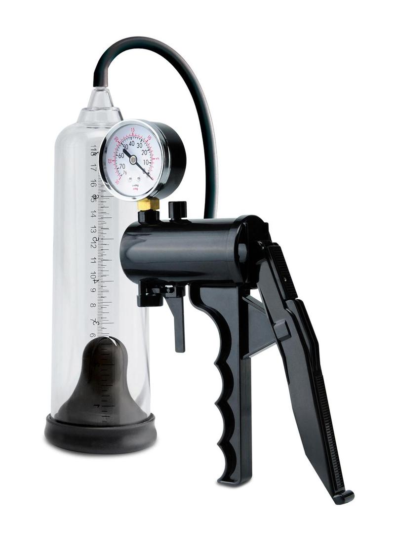 Pump Worx Max Precision Power Penis Pump - Black/Clear