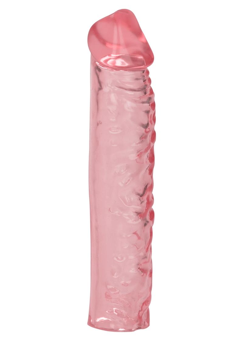 Puregel Textured Pleasure Penis Sleeve - Pink